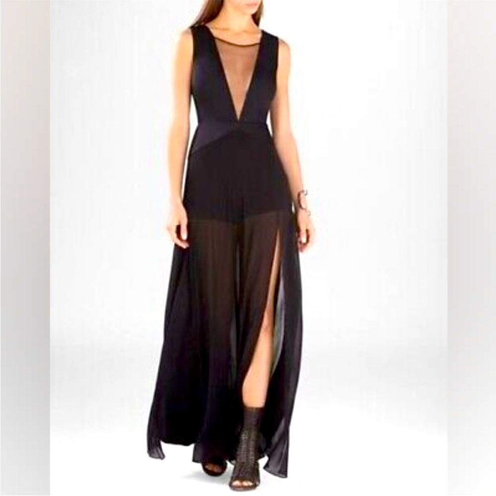 NWT BCBGMaxAzria Halee Romper Gown